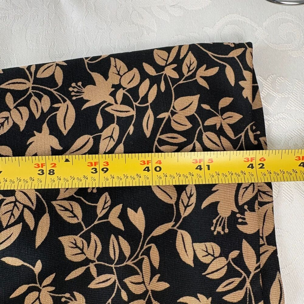 Diane von Furstenberg Floral Wrap Dress 100% Silk Midi Length Autumn Size 6 (S) - Picture 6 of 6